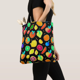 Bolsa Tote Frutífera Neon Visions Design