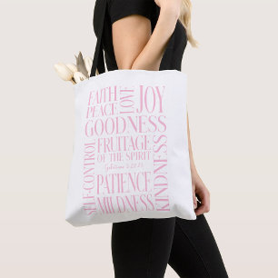 Bolsa Tote Frutificação do Espírito Gálatas 5