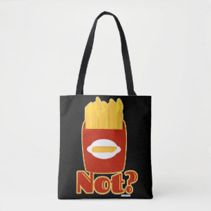 Bolsa Tote Fry Não Diverte Francês Fries Humor Motto