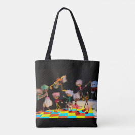 Bolsa Tote Fubby's in de disco, genieten van het uitgaan.