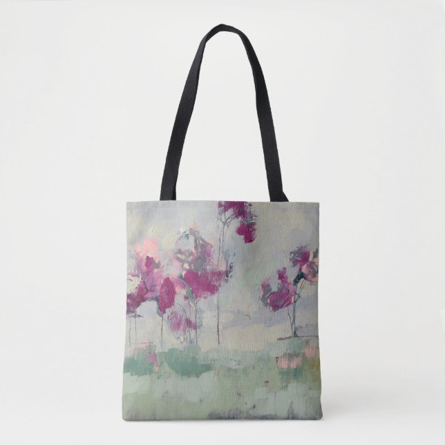 Bolsa Tote Fuchsia Treeline (Frente)