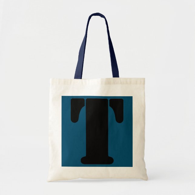 Bolsa Tote Fun Letter T Alphabet Teacher Kindergarten  (Frente)
