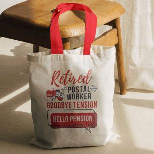 Bolsa Tote Funcionário Postal Aposentado Carteiro Aposentador