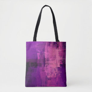 Bolsa Tote fundo abstrato. Ilustração 2d. Retorno digital
