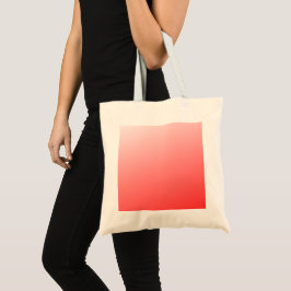 Bolsa Tote Fundo Abstrato Minimalista com Gradiente Rosa Verm