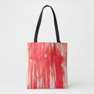 Bolsa Tote fundo abstrato vermelho a partir da aquarela