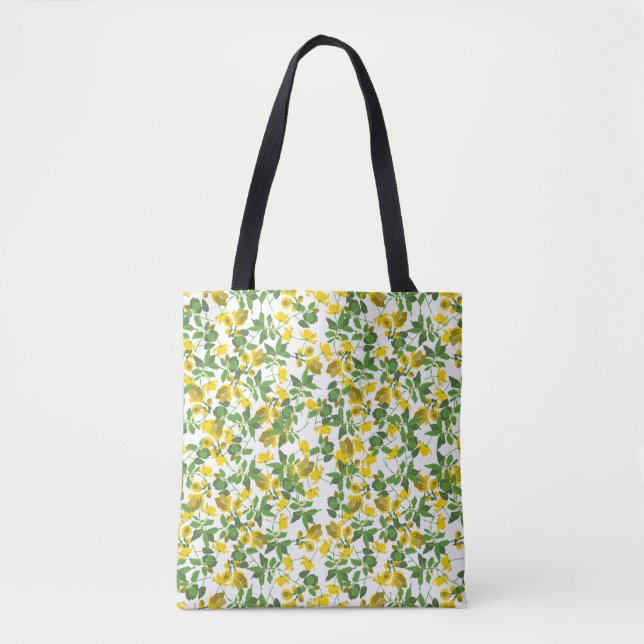 Bolsa Tote Fundo branco amarelo grande libertado 2 (Frente)