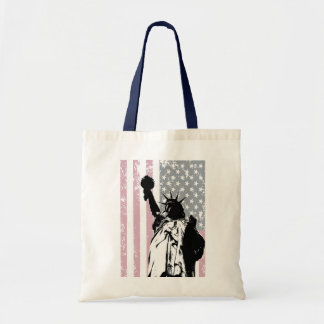 Bolsa Tote Fundo da estátua da liberdade