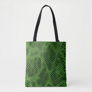Bolsa Tote Fundo da Pele Cobra Exótica