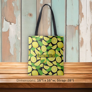 Bolsa Tote Fundo de Limão