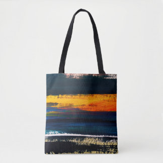 Bolsa Tote Fundo de pintura de abstrato Art. Arte moderna Con