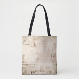 Bolsa Tote Fundo de textura de papel velho e doce.