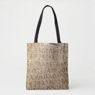 Bolsa Tote Fundo de textura de pedra