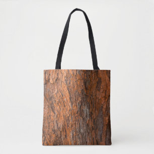 Bolsa Tote fundo de textura de pele de madeira de abstrato. a