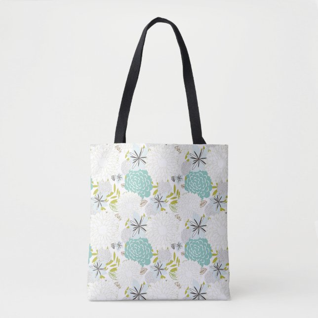 Bolsa Tote Fundo floral (Frente)