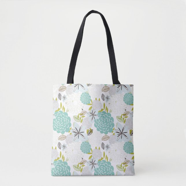 Bolsa Tote Fundo floral 5 (Frente)