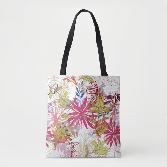 Bolsa Tote Fundo floral 6 (Frente)