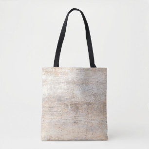 Bolsa Tote Fundo natural de textura de madeira, madeira de pa