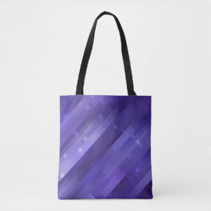 Bolsa Tote Fundo violeta brilhante abstrato com glos