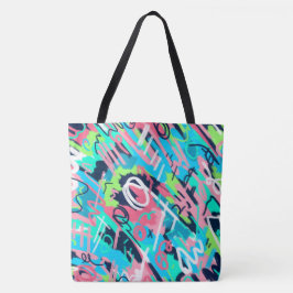 Bolsa Tote Funky Abstrato Art