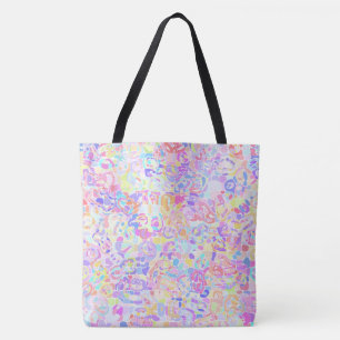 Bolsa Tote Funky Abstrato Blob