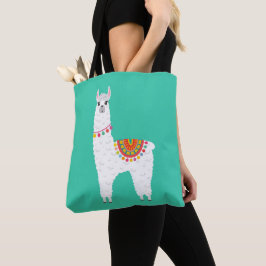 Bolsa Tote Funky Alpaca lama drama animal fofo