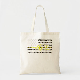 Bolsa Tote Funny 911 Dispatcher Week Leopard Print USA Flag P