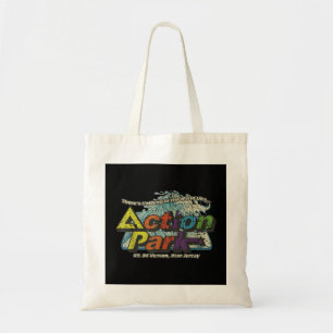Bolsa Tote Funny Action Park New Jersey 1978 Vintage