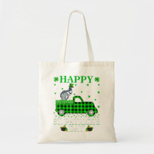 Bolsa Tote Funny Buffalo Xadrez Verde Caminhão Verde Rua do C