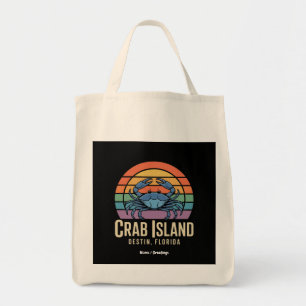 Bolsa Tote Funny Crab Funny Island Destina FL Legal