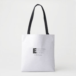 Bolsa Tote Funny cute  fun humour typography quote 