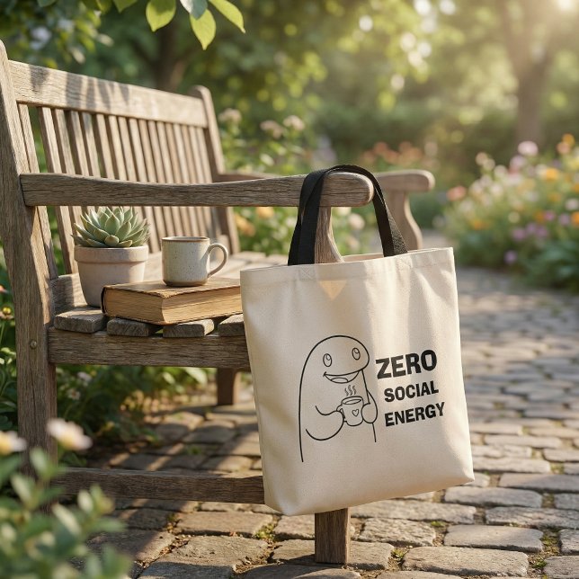 Bolsa Tote Funny cute humorous dog animal quotes (Criador carregado)