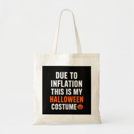 Bolsa Tote Funny Halloween Tote Bag – Due to Inflation