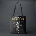 Bolsa Tote Funny Jiu Jitsu Fighter Anatomy BJJ Training Humor<br><div class="desc">Funny Jiu Jitsu Fighter Anatomy BJJ Training Humor.</div>