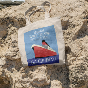 Bolsa Tote Funny Retro Go Cruising Personalizado