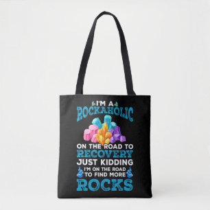 Bolsa Tote Funny Rock Collector Geologista Hobby Geology Fun