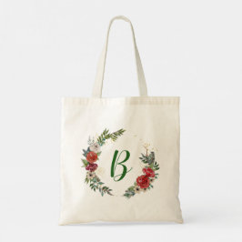 Bolsa Tote Fúria de Natal com monograma