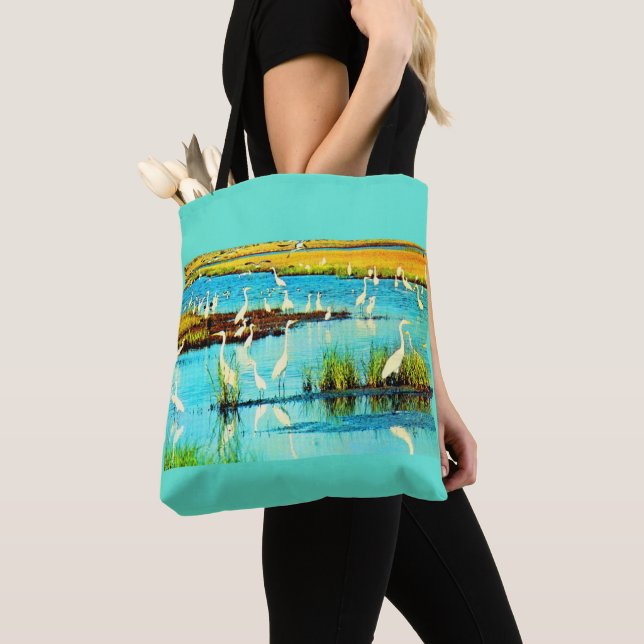 Bolsa Tote furos de neve (Close Up)