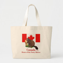 Bolsa Tote Furry Beaver
