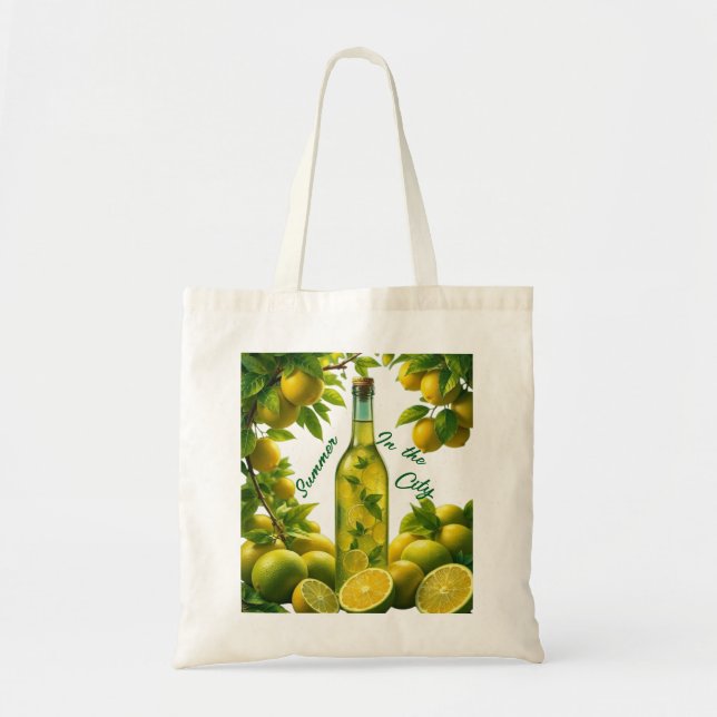 Bolsa Tote Fusão de frutas  (Frente)