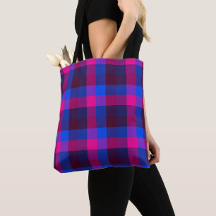 Bolsa Tote Fusão de mosaico néon