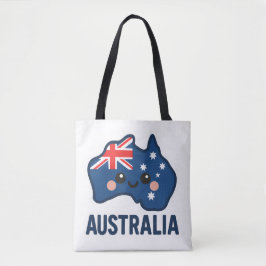 Bolsa Tote Fusão Kawaii na Austrália - Negrito e Adorável