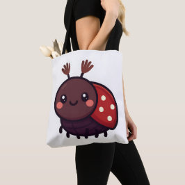 Bolsa Tote Fusca de Besouro de Corte - Charme Florestal de Ka