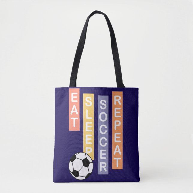 Bolsa Tote futebol (Frente)