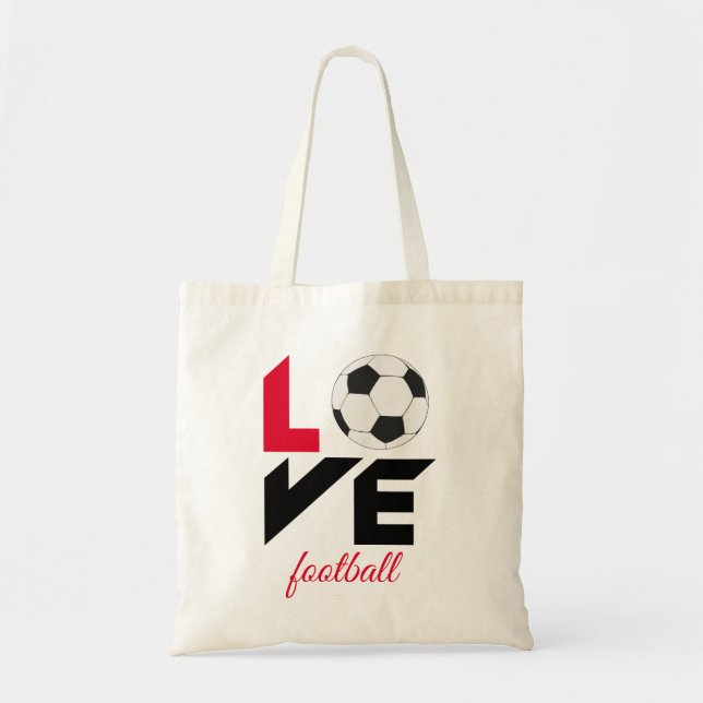 Bolsa Tote Futebol amado (Frente)