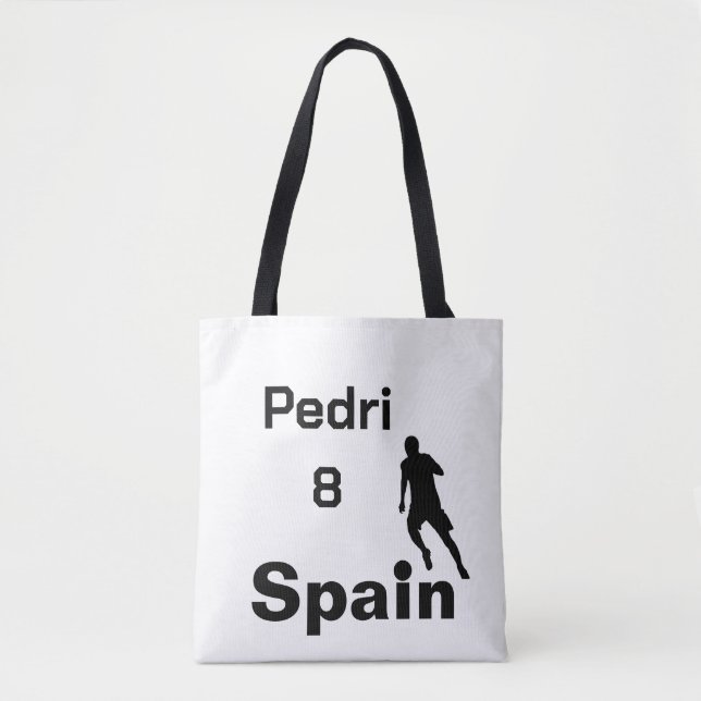 Bolsa Tote Futebol espanhol personalizável (Frente)