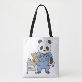 Bolsa Tote Future RN Panda: Adorable Medical Student