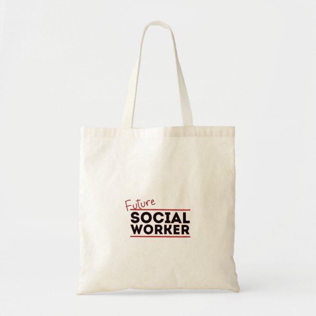 Bolsa Tote Futuro trabalhador social (Frente)