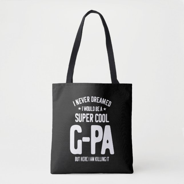 Bolsa Tote G-Pa super Legal | Presente para avô (Frente)