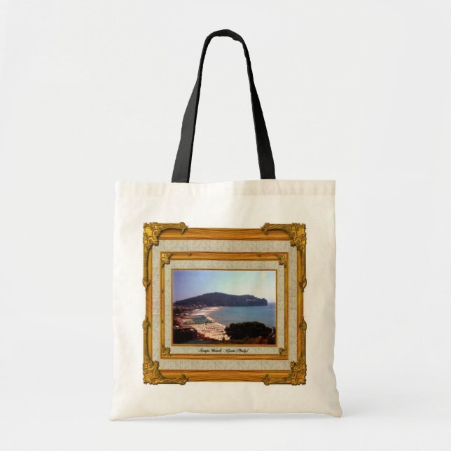 Bolsa Tote Gaeta Beach Vintage Frame (Frente)